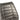 upclose shot of a stiched leather grey dining chair