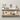 Floating oak shelves styled with books, plants, and candles in a home setting.
