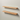 Side profile of solid oak floating shelves, showcasing thickness and smooth finish.