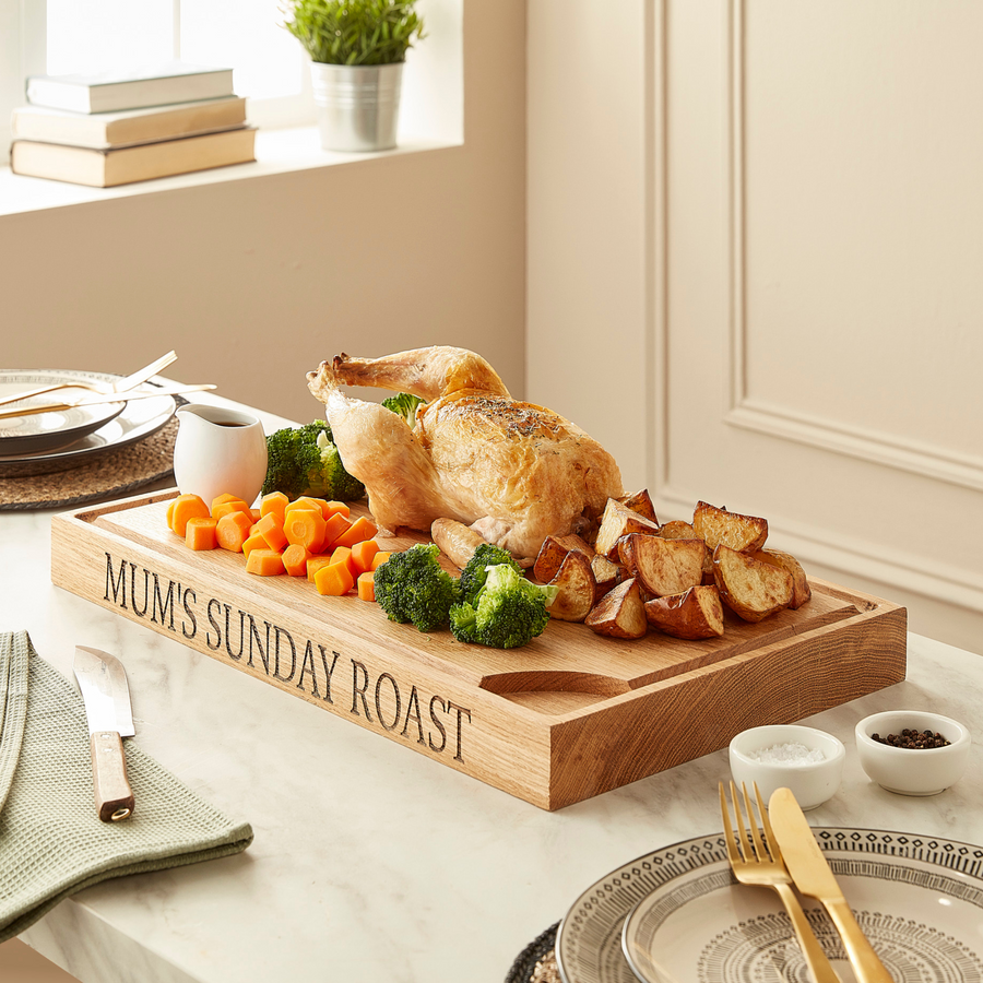 Personalised Wooden Carving Board