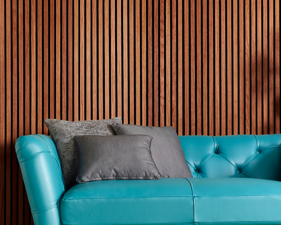 Sapele Wood Wall Slats