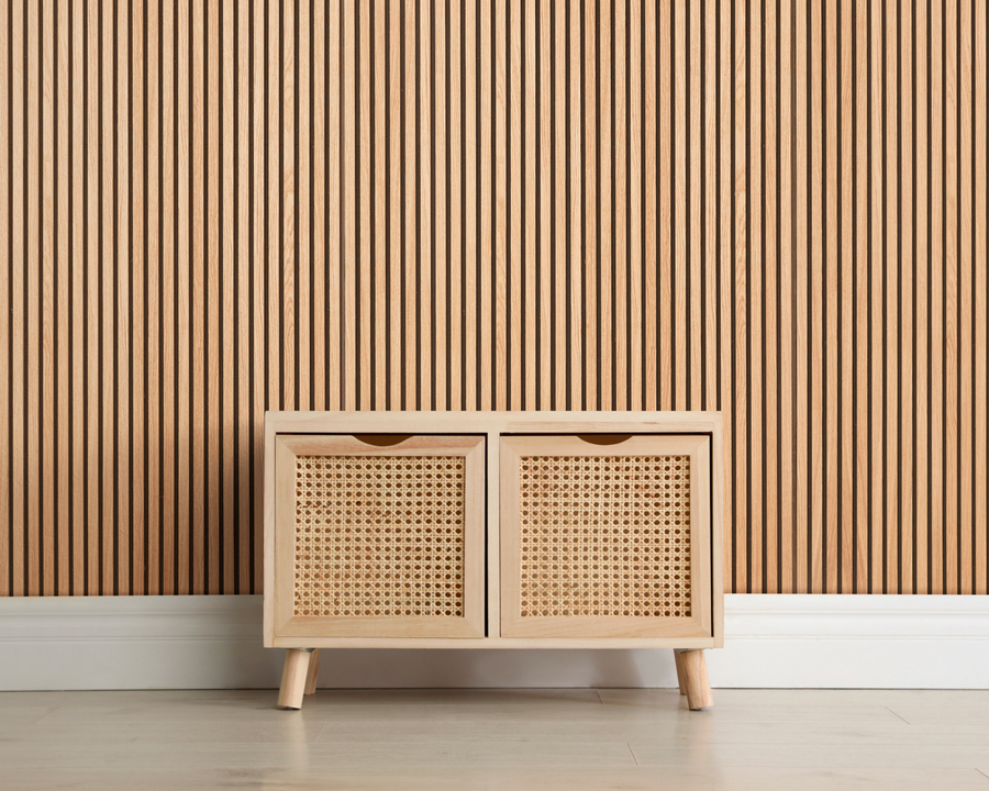 Maple Acoustic Slatted Wood Wall Panels