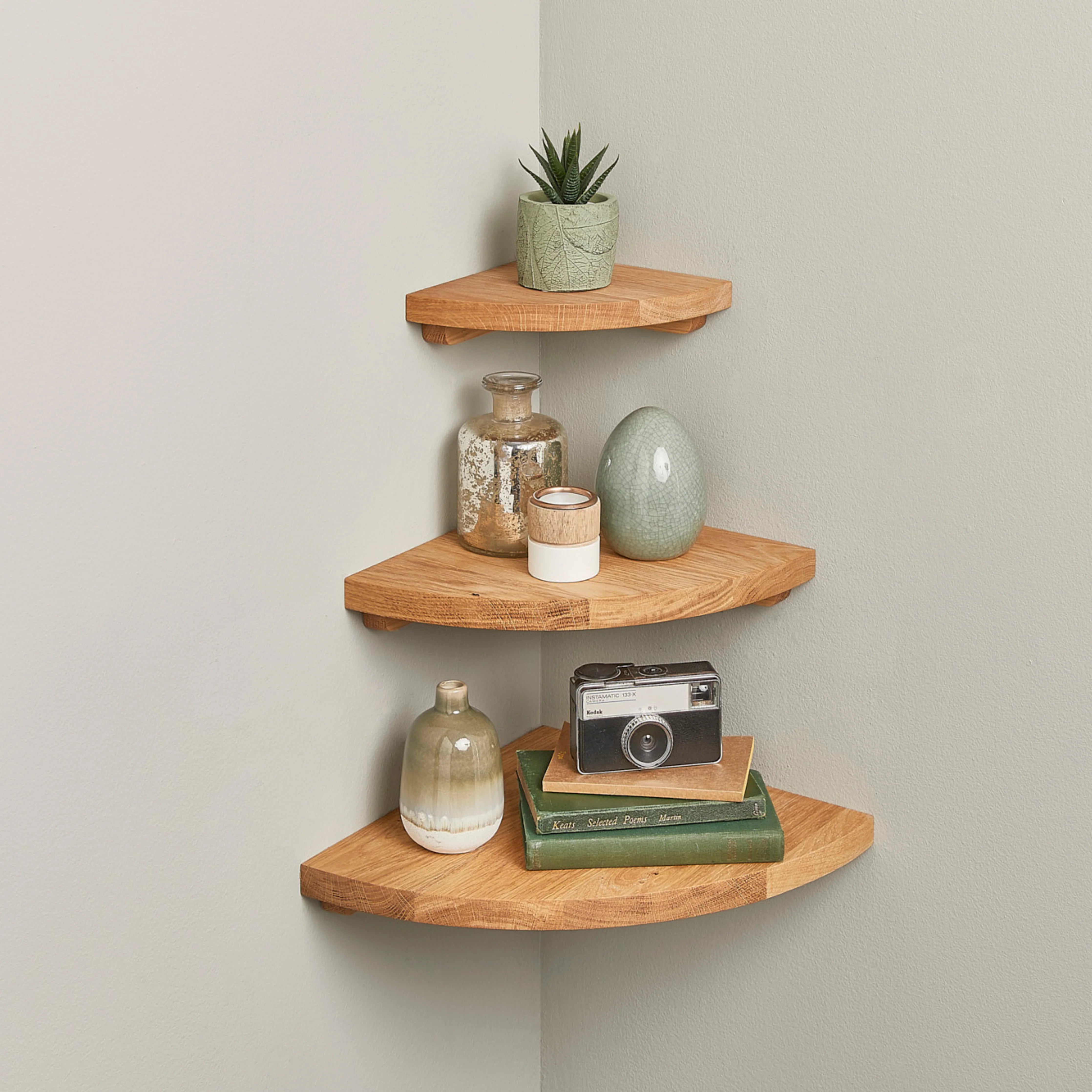 Solid Wood Corner Shelves Oak Pine Corner Shelf Units Off
