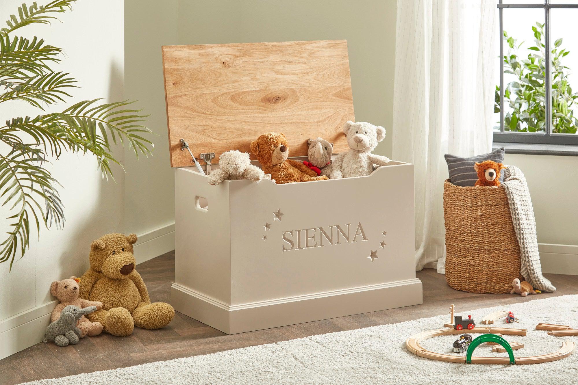 Personalised Star Design Toy Storage Box - Off the Grain