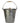 Jutland Fireside Bucket with Lid Steel