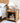 Fawley Chevron Side Table Natural