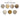 Off the Grain hardwood finish swatches showing oak and wax colour options