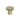 Brass knob on a white background