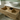 Close-up of the fluted oak drawer fronts