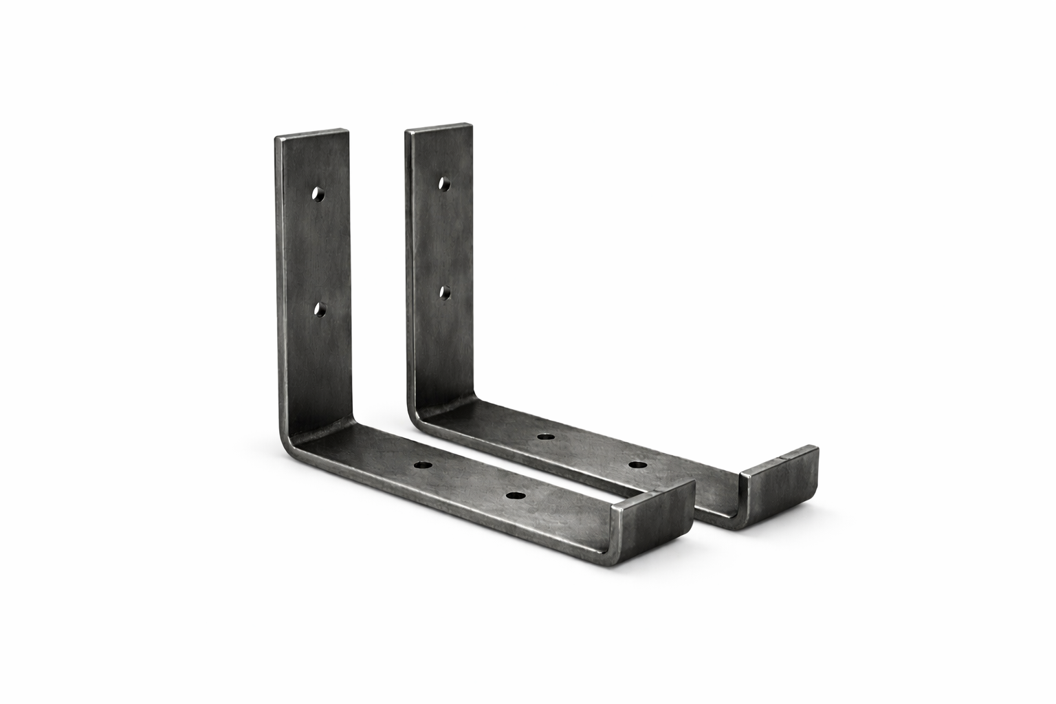 Inverted Metal Shelf Brackets - Off the Grain