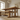 solid oak dining bench with pedestal base showing matching design and smooth wood finish