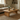 Richmond farmhouse coffee table made from solid pine with a rustic plank top and block legs.