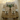 overview of solid oak dining table top showing natural grain pattern and smooth waxed finish