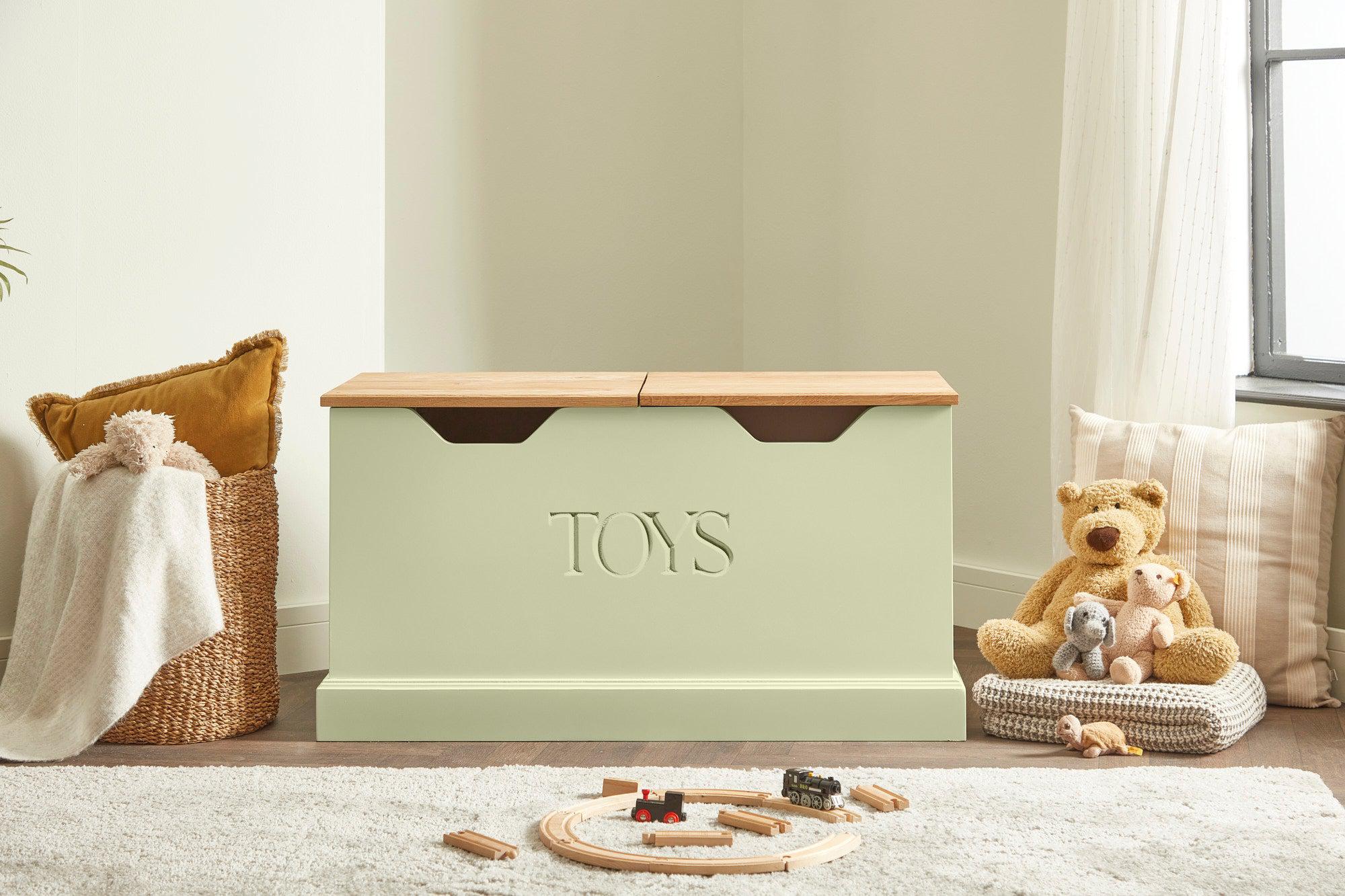 Toy Box Kit Dual Toy Box with Personalised Engraving - Off the Grain
