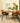 Vegan Leather Tan Dining Chairs