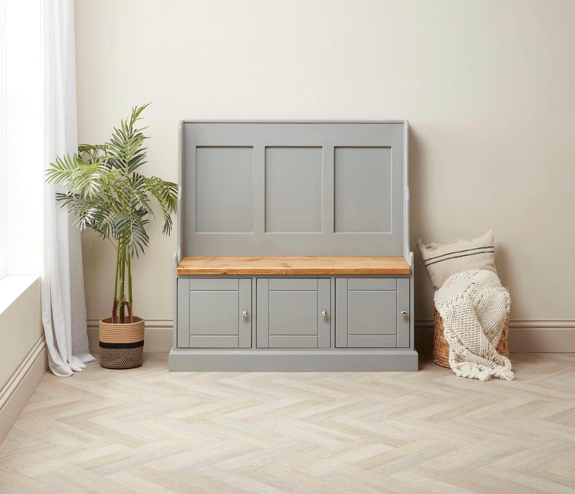 Monks bench clearance with drawers