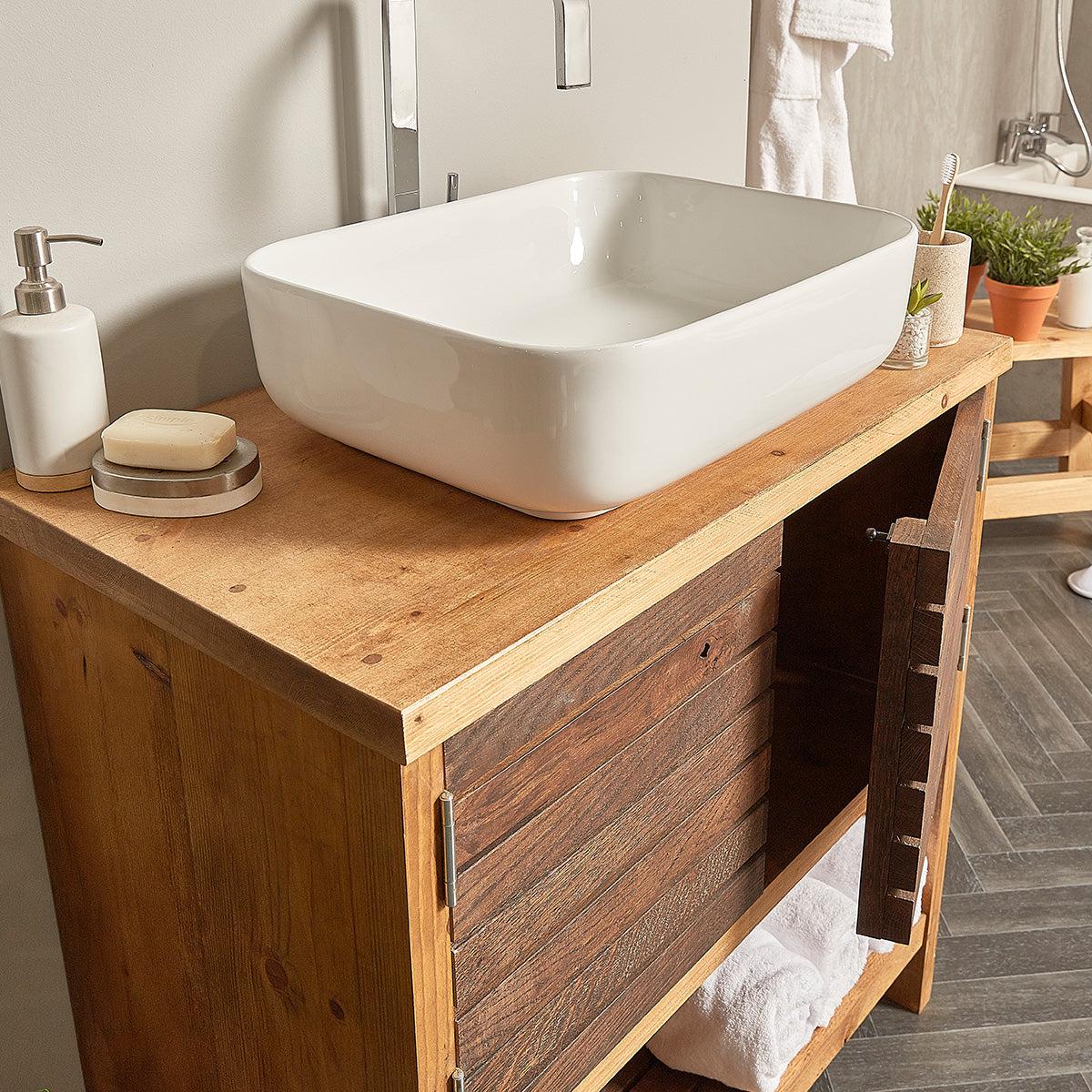 Freestanding timber vanity hotsell