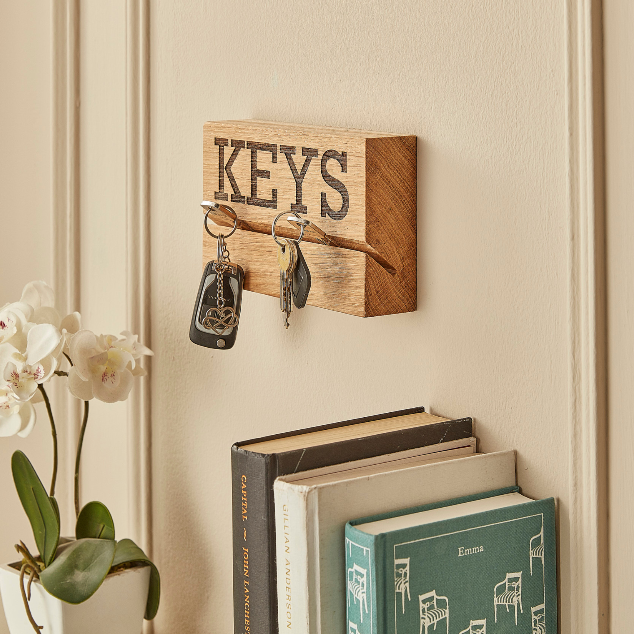 Personalised 2025 key rack