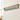 9 hook painted coat rack with a solid oak shelf