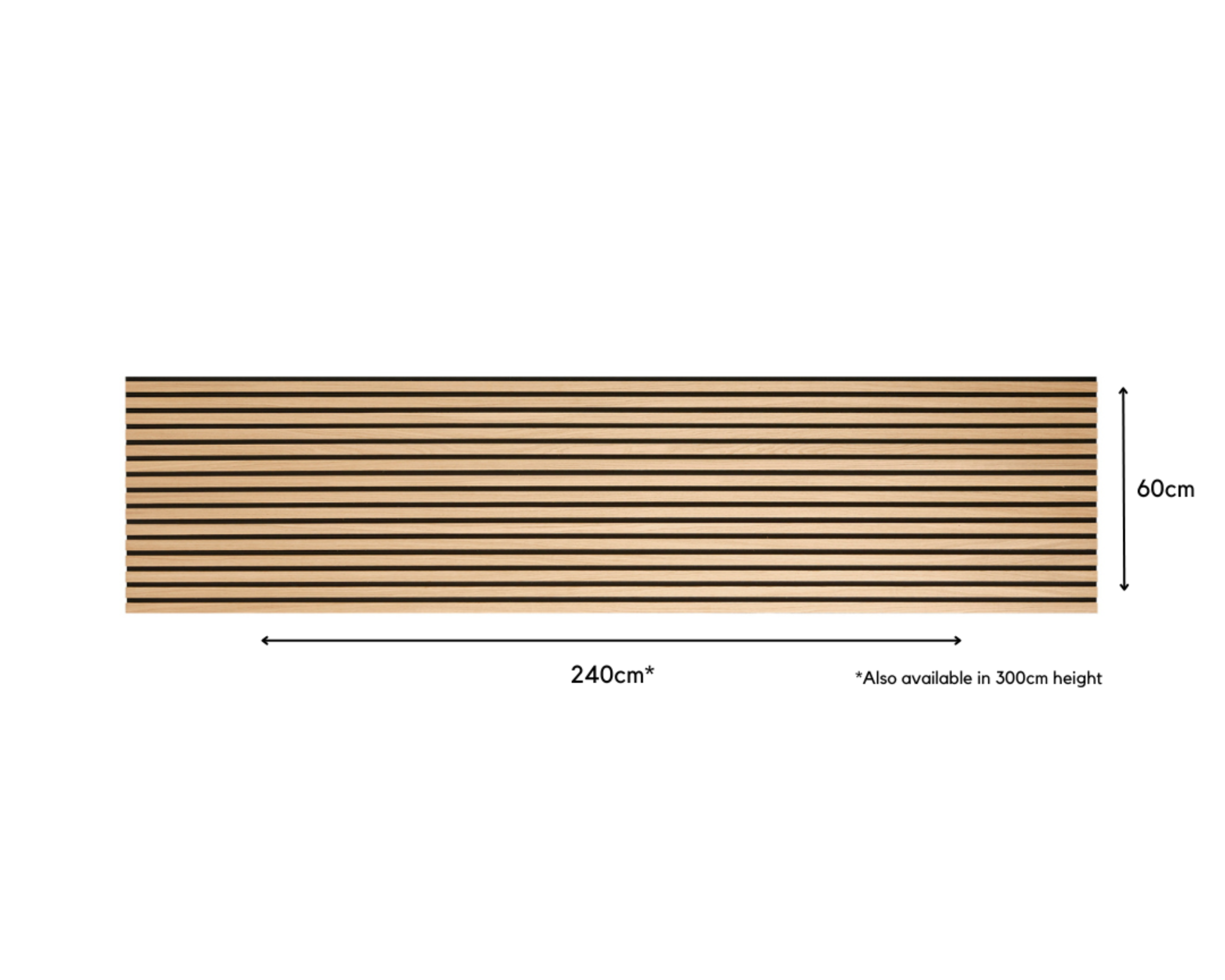 Walnut Acoustic Wood Slat Wall Panel - Off the Grain