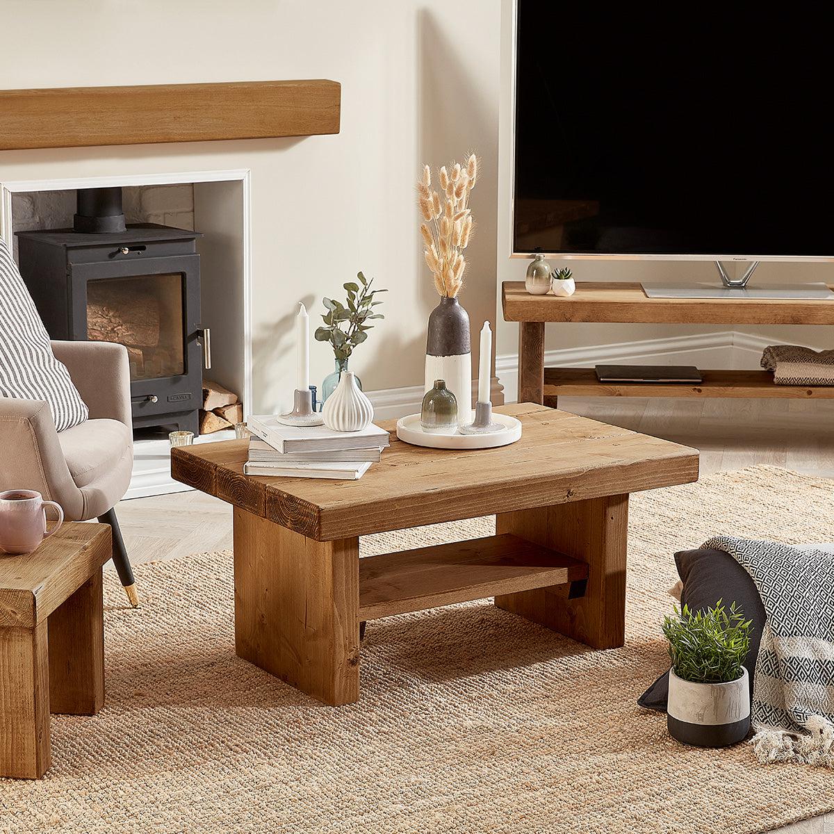 Rustic Coffee Table Design Rustic Handcrafted Coffee Table (Various