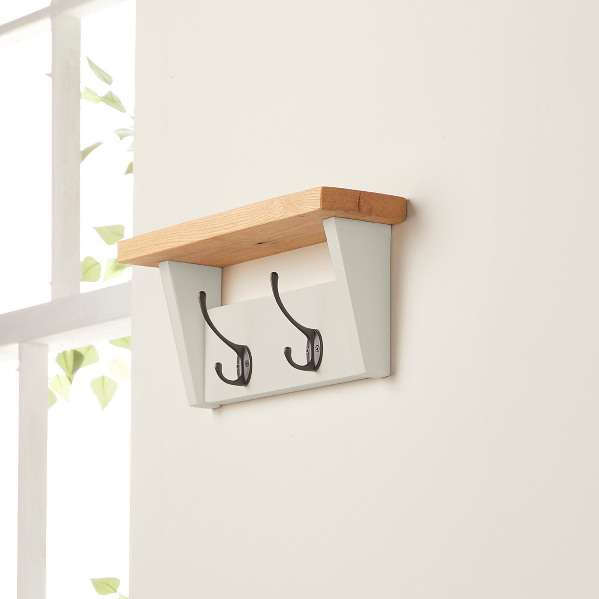 Purple Coat Rack Purbeck Stone Coat Rack With Shelf | Handcrafted in Yorkshire - Off the ...