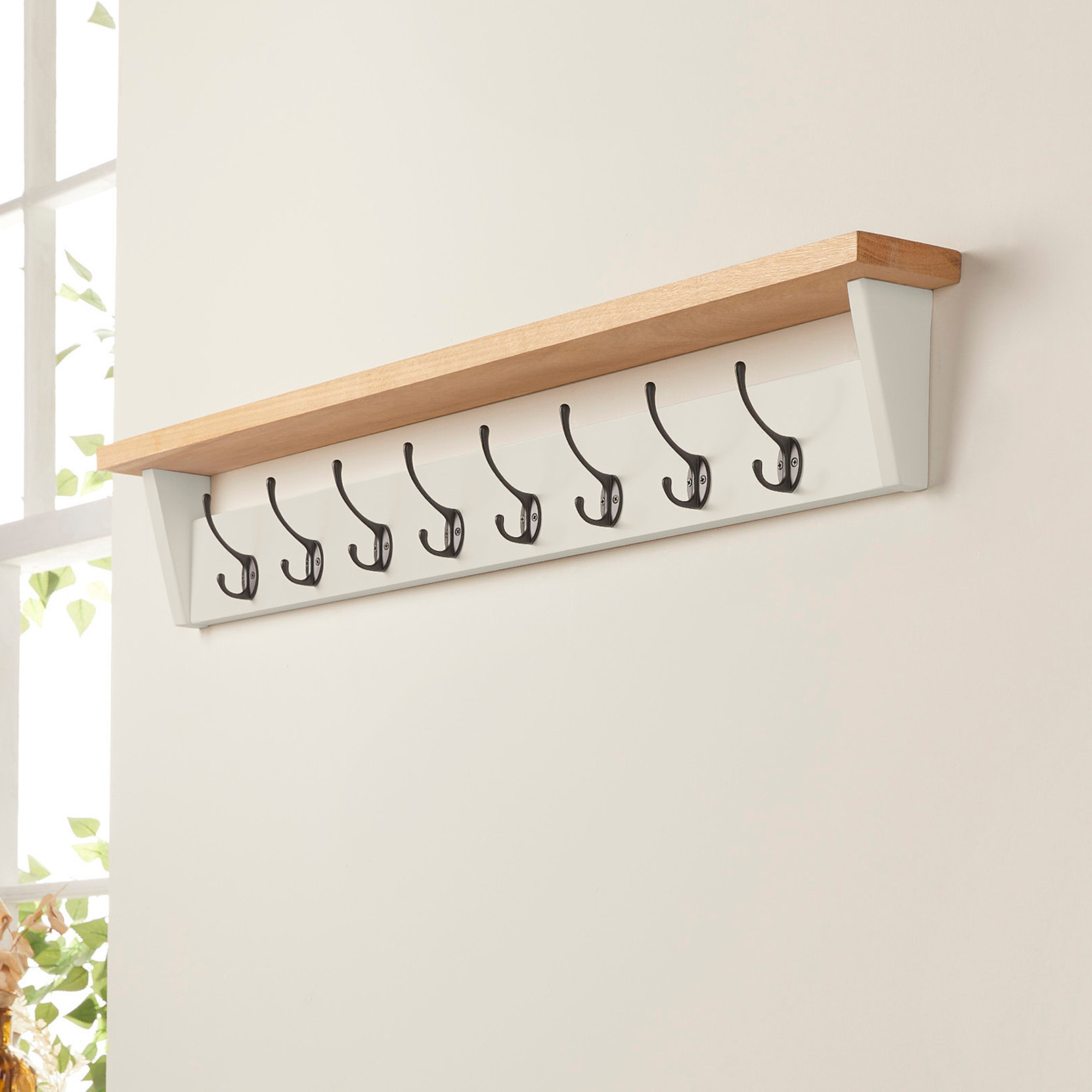 Rock Coat Racks Purbeck Stone Coat Rack With Shelf | Handcrafted in Yorkshire - Off the ...